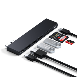 USB šakotuvas Satechi Pro Hub Slim