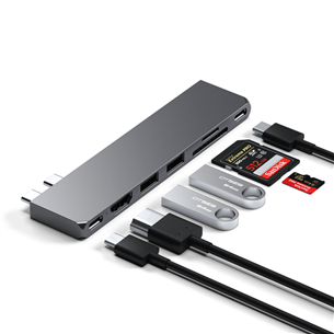 USB šakotuvas Satechi Pro Hub Slim