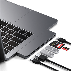 Satechi Pro Hub Slim, space gray - USB hub