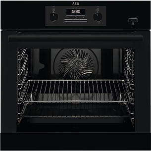 Orkaitė AEG BEB351110B, SteamBake 6000, gaminimas garuose, 71 L BEB351110B