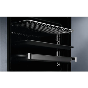 Electrolux SurroundCook 300, 65 L, black/inox - Built-In Oven