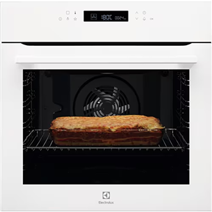 Electrolux SenseCook 700, 72 л, белый - Интегрируемый духовой шкаф