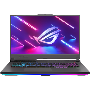 ASUS ROG Strix G17, 17.3'', WQHD, 240 Hz, Ryzen 9, 16 GB, 1 TB, RTX 4060, ENG, gray - Notebook G713PV-LL030W