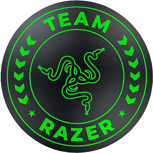 Razer Team Floor Mat, black/green - Floor mat