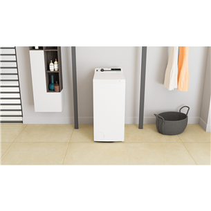 Whirlpool, 6 kg, depth 60 cm, 1200 rpm - Top loading washing machine