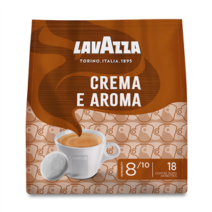 Kavos pagalvėlės Lavazza Crema E Aroma, 18 vnt. 8000070062528