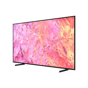 Samsung Q60C, 65", Ultra HD, QLED, боковые ножки, черный - Телевизор