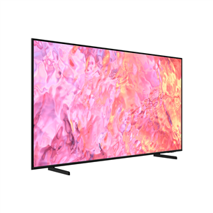 Samsung Q60C, 65", Ultra HD, QLED, боковые ножки, черный - Телевизор