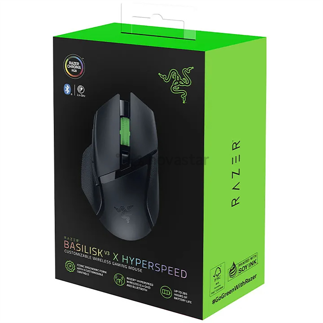 Razer Basilisk V3 X HyperSpeed - Belaidė pelė