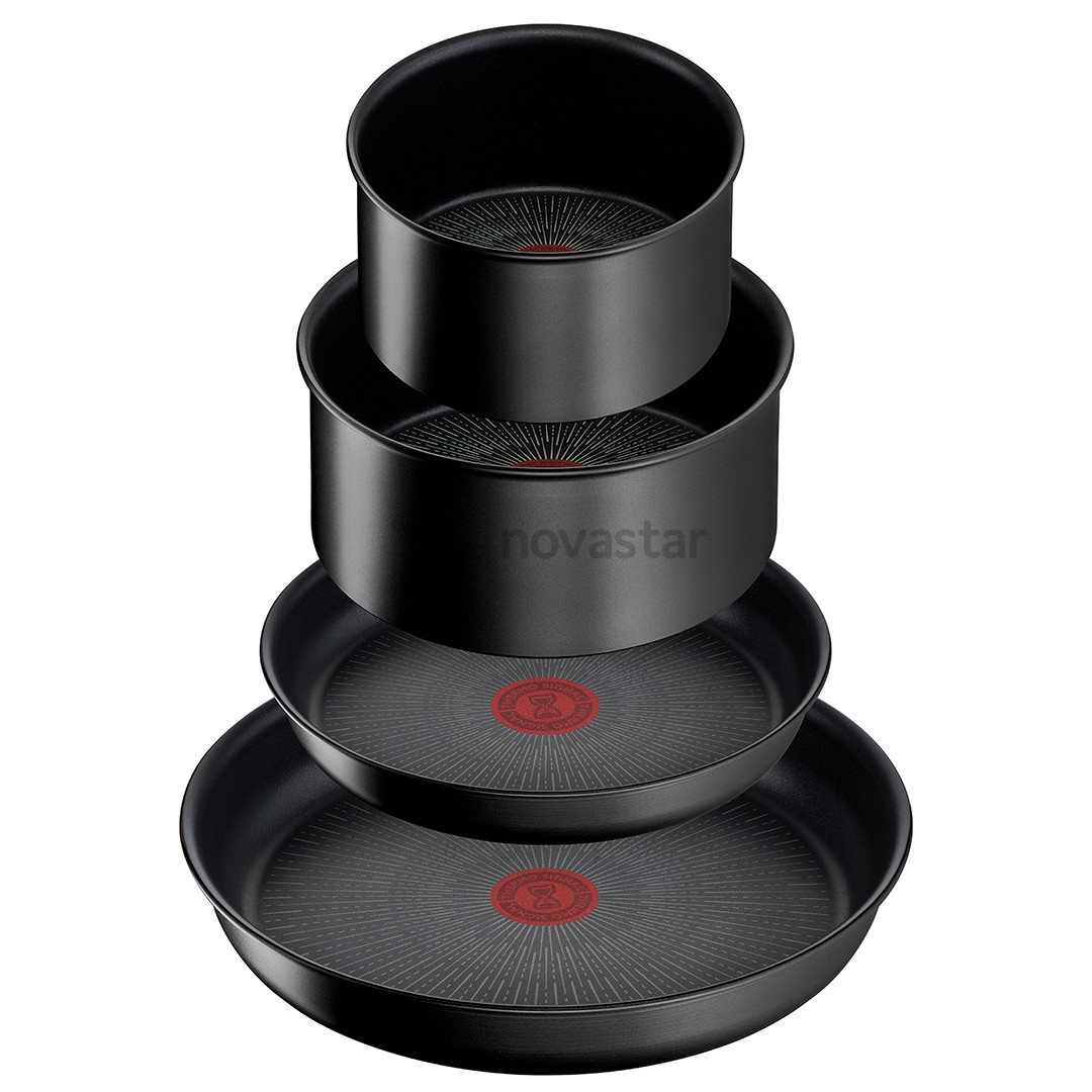 Tefal Ingenio Unlimited On, 5 dalių - Keptuvių ir puodų rinkinys + rankena