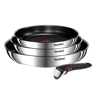 Keptuvių komplektas Tefal Ingenio Emotion, 4 dalys, 22/24/28 cm + rankena