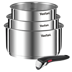 Tefal Ingenio Emotion+, 4-piece, 16/18/20 cm - Pots set + removable handle L8964S55