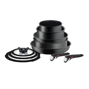 Puodų ir keptuvių rinkinys Tefal Ingenio Ultimate, 10 dalių