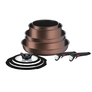Puodų ir keptuvių rinkinys Tefal Ingenio Unlimited, 10 dalių