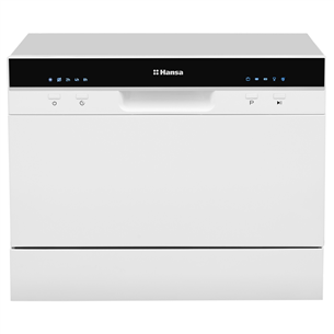 Indaplovė Hansa mini ZWM556WH, 6 komplektų talpa