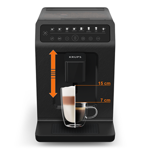 Krups Evidence Eco-Design, black - Automatic espresso machine