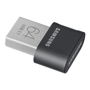 USB atmintinė Samsung FIT Plus, USB 3.1, 64 GB, black