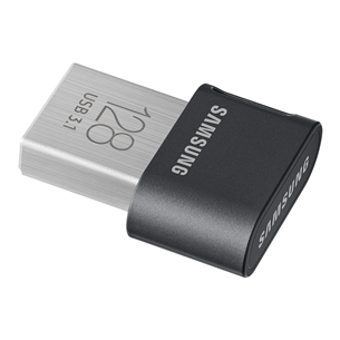 USB atmintinė Samsung FIT Plus, USB 3.1, 128 GB, black