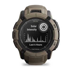 Garmin Instinct 2X Solar, Tactical Edition, коричневый - Спортивные часы