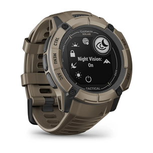 Garmin Instinct 2X Solar, Tactical Edition, коричневый - Спортивные часы