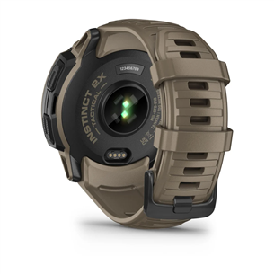 Garmin Instinct 2X Solar, Tactical Edition, brown - Sports watch