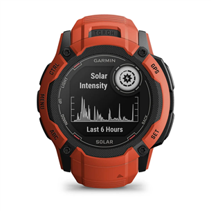 Garmin Instinct 2X Solar, red - Sports watch