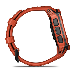 Garmin Instinct 2X Solar, красный - Спортивные часы