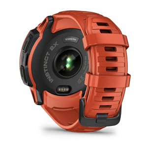 Garmin Instinct 2X Solar, красный - Спортивные часы