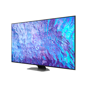 Samsung Q80C, 65", Ultra HD, QLED, серый - Телевизор