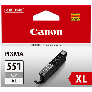 Rašalo kasetė Canon CLI-551XL, pilka