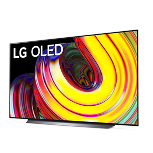 LG OLED CS9LA, 55'', Ultra HD, OLED, центральная подставка, темно-серый - Телевизор
