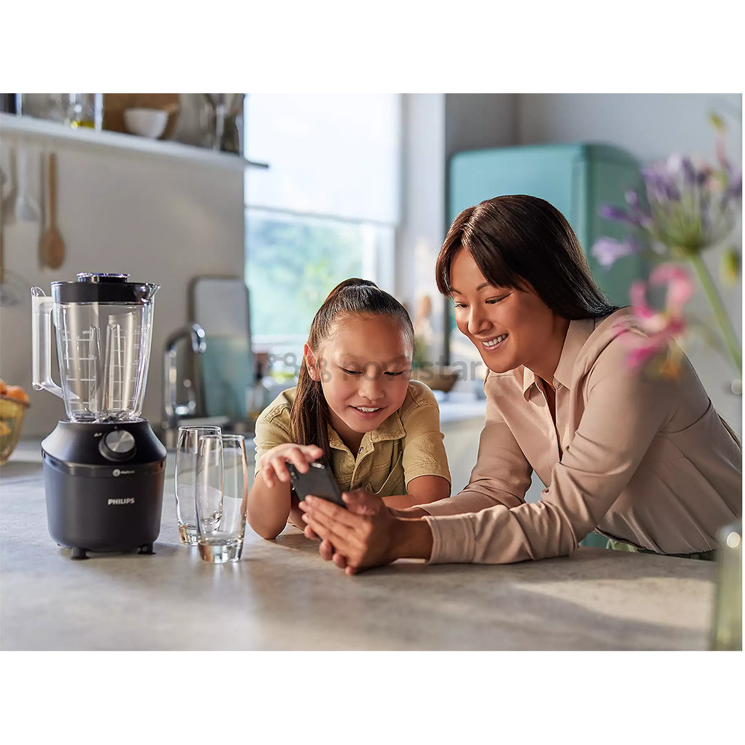 Philips 3000 Series, 600 Вт, 1,25 л, черный - Блендер