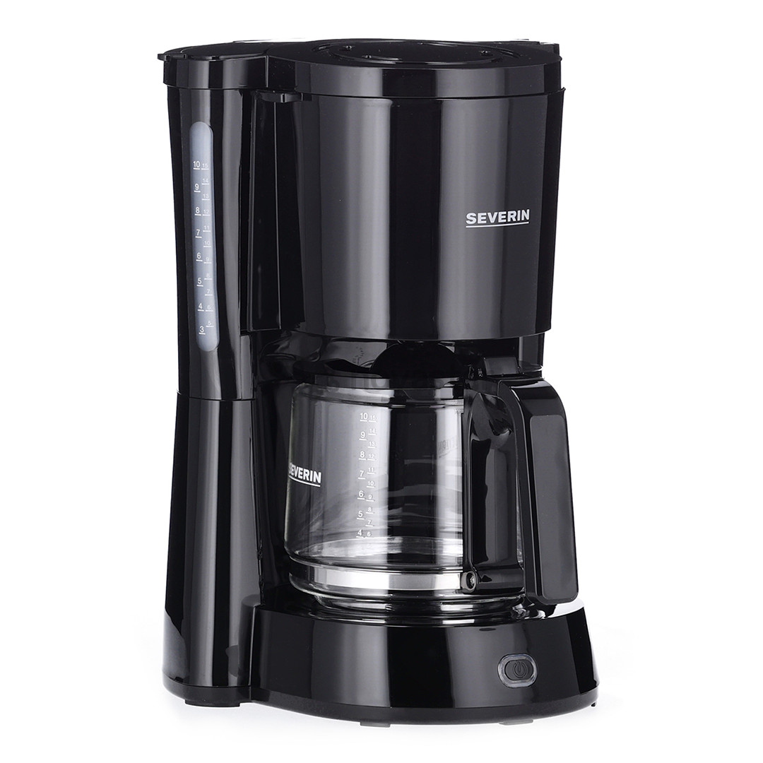 Severin, 1000 W, 10 cups, black - Filter coffee machine
