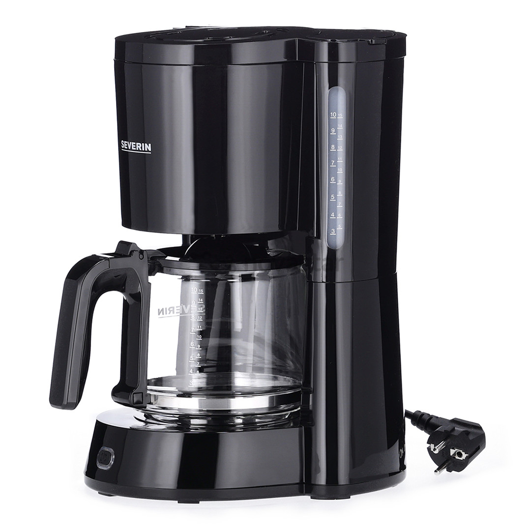 Severin, 1000 W, 10 cups, black - Filter coffee machine