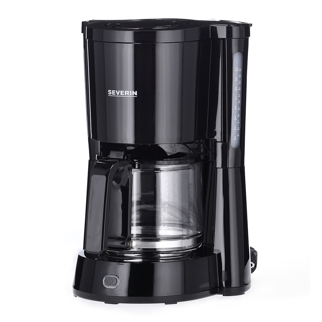 Severin, 1000 W, 10 cups, black - Filter coffee machine