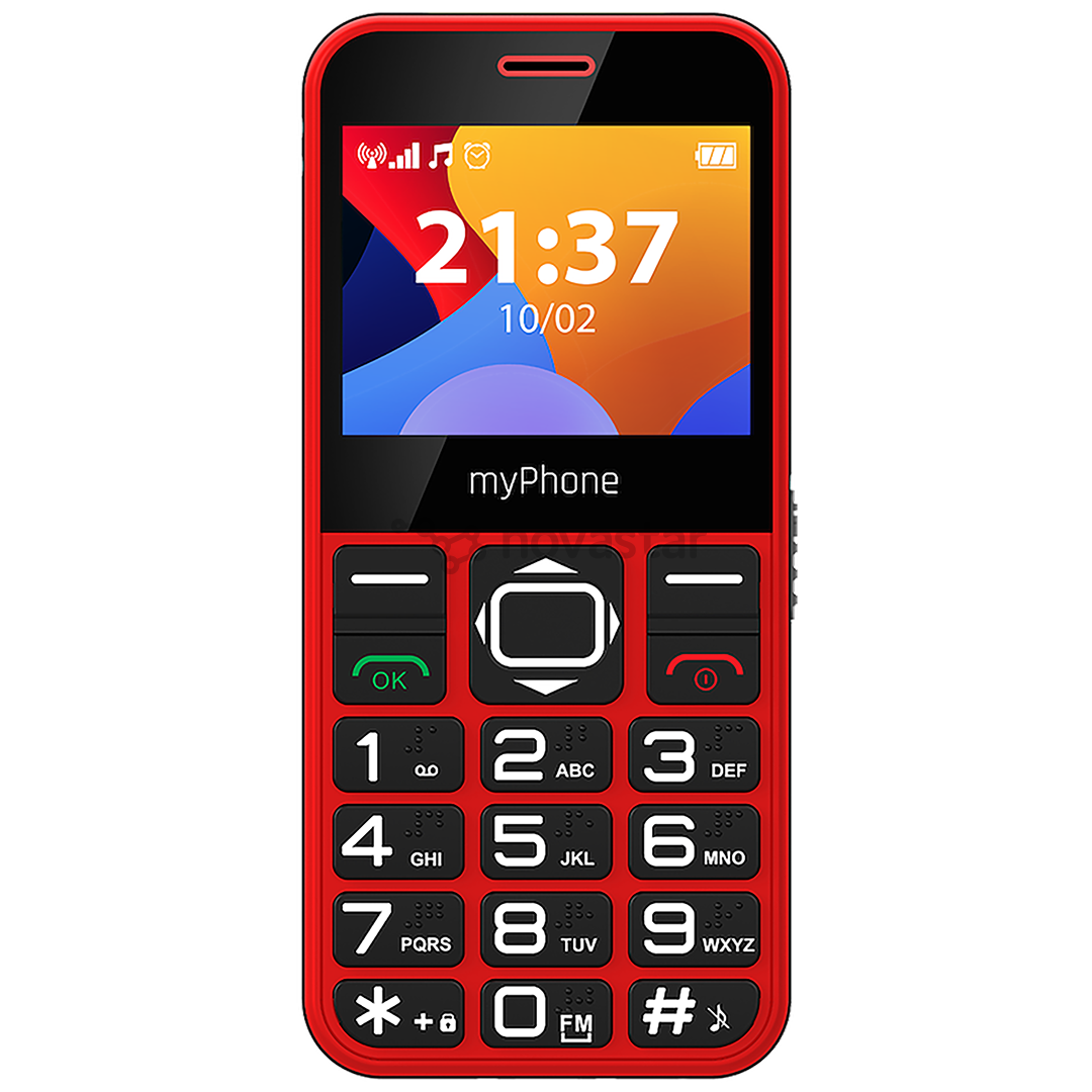 myPhone Halo 3, красный - Мобильный телефон
