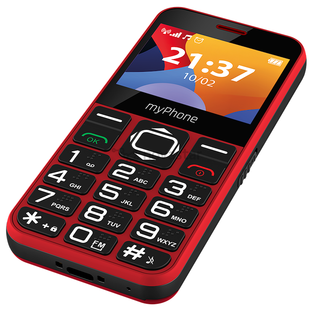 myPhone Halo 3, красный - Мобильный телефон
