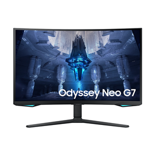 Samsung Odyssey Neo G7, 32", 165 Hz, Quantum Mini-LED, Ultra HD, curved, black - Monitor