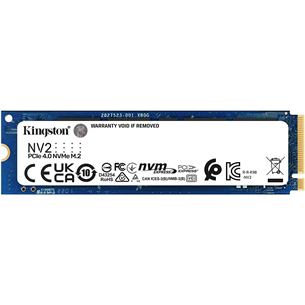 Kingston SNV2S, 2 ТБ, NV2 PCIe 4.0 NVMe - SSD SNV2S/2000G