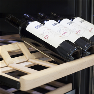Šaldytuvas Caso WineComfort 1260 Smart, 126 butelių talpa, aukštis 160 cm