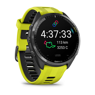 Sportinis laikrodis Garmin Forerunner 965, geltonas