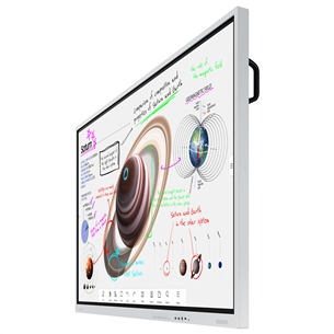 Samsung Flip Pro WM75B Interactive Display, 75'', Ultra HD, LED VA, white/black - LED display