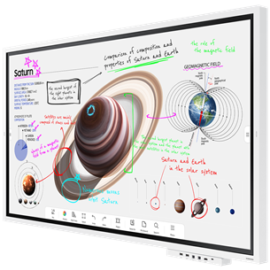 Samsung Flip Pro WM55B Interactive Display, 55'', Ultra HD, LED VA, white - LED display