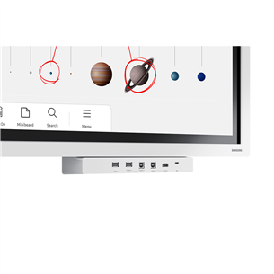 Samsung Flip Pro WM55B Interactive Display, 55'', Ultra HD, LED VA, white - LED display