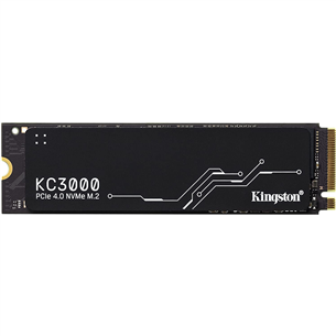 Kingston KC3000, M.2 2280, PCIe 4 x 4 NVMe, 512 ГБ - SSD SKC3000S/512G