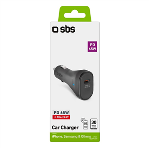 Įkroviklis SBS, USB-C, 65 W