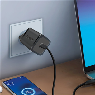 Įkroviklis SBS Mini Wall Charger, USB-C, 30 W