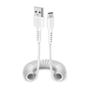 Laidas SBS Charging Data Cable, USB-A - USB-C, white