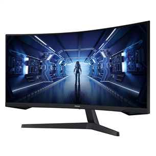 Monitorius Samsung G5 LC34G55TWWPXEN, 34'', Ultra WQHD, LED VA, 165 Hz