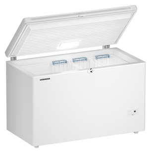 Liebherr, SmartFrost, 248 L, width 125,5 cm, white - Chest freezer